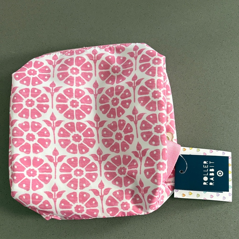 Roller Rabbit x Target  Pink Floral Pouch